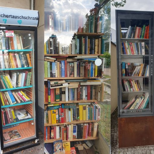 Ob Bücherschrank, Bücher-Box oder Bücherzelle - überall warten spannende Bücher, um entdeckt zu werden.